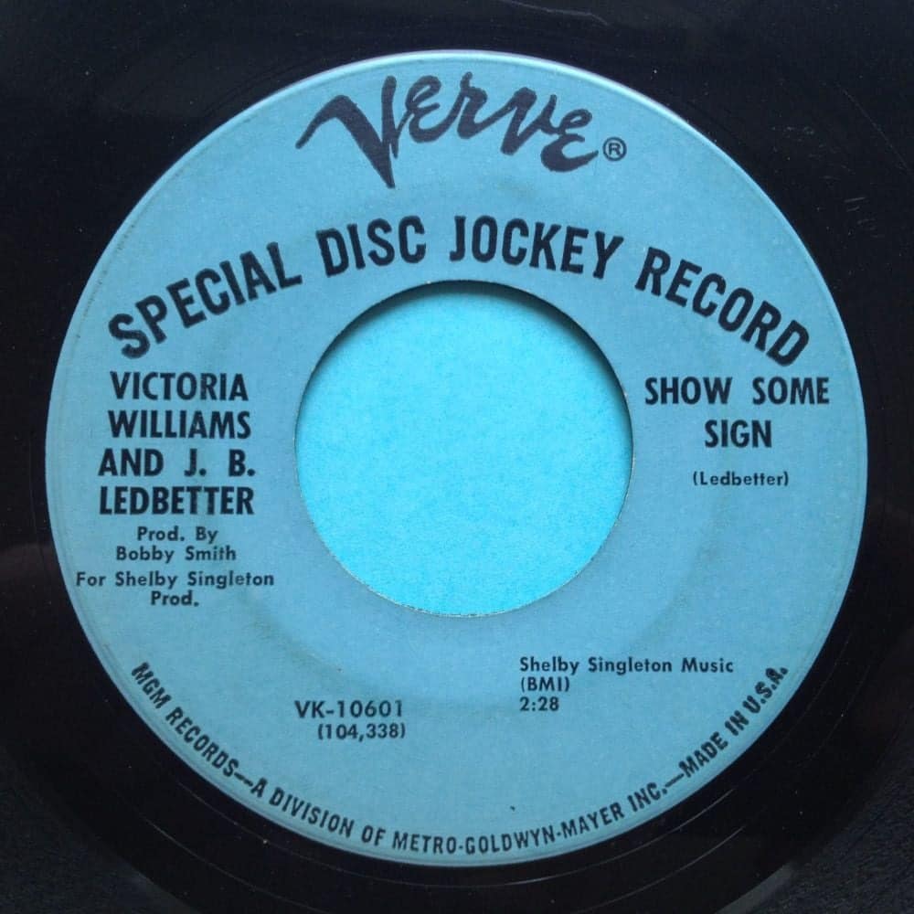 Victoria Williams & J.B. Ledbetter – Show Some Sign