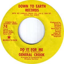 General Crook - Do It For Me