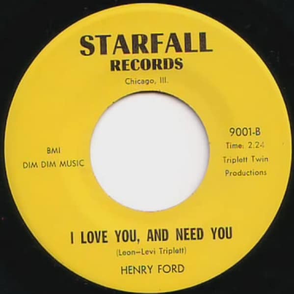 Henry Food - I Love You, And Need You